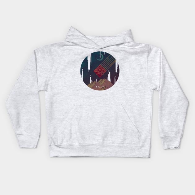 Mirage Kids Hoodie by againstbound